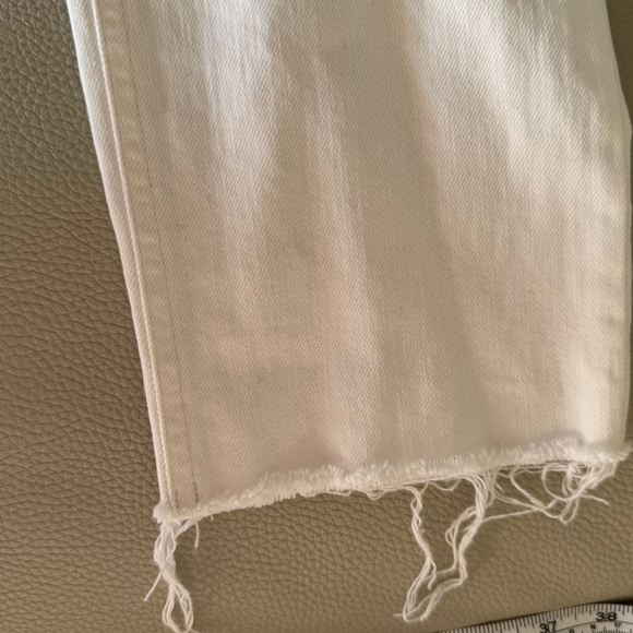 GAP Curvy Cheeky Straight white Denim Jeans size00/24 - Picture 7 of 7